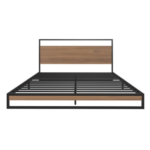 Artiss Bed Frame Queen Size Metal Frame DANE with Mattress - Image 3