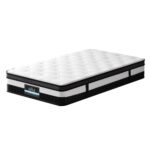 Giselle Bedding 30cm Mattress Single Size Pocket Spring Euro Top Medium Firm