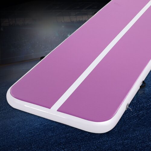Everfit 3M Air Track Gymnastics Tumbling Exercise Cheerleading Mat Inflatable Purple - Image 7