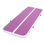Everfit 3M Air Track Gymnastics Tumbling Exercise Yoga Mat with Pump Inflatable Purple