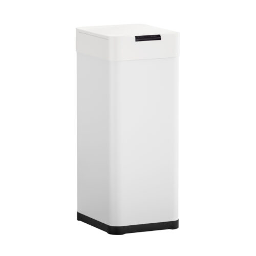 Devanti 50L Sensor Bin Motion Rubbish Bins Kitchen Automatic Trash Can White - Image 3
