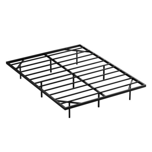 Artiss Double Bed Frame Floating Metal Mattress Base Platform with Smart LED Lights