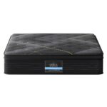 Giselle Bedding 35cm Mattress Double Bamboo Pocket Spring Euro Top Medium Firm