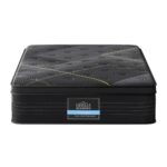 Giselle Bedding 35cm Mattress KS Size Bamboo Pocket Spring Euro Top Medium Firm