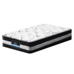 Giselle Bedding 30cm Mattress Euro Top Pocket Spring Bed Medium Firm King Single