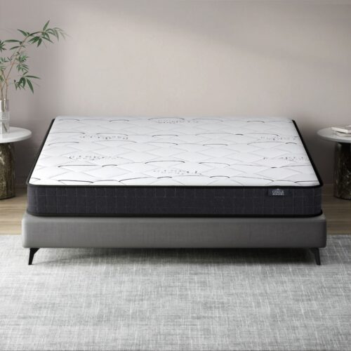 Giselle Bedding 16cm Mattress Tight Top Bed Medium Firm Bonnell Spring King - Image 7