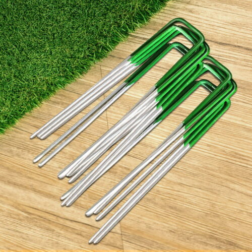 Prime Turf Artificial Grass 50pcs Synthetic Pins Fake Lawn Turf Weed Mat Pegs Joining Tape - Image 7