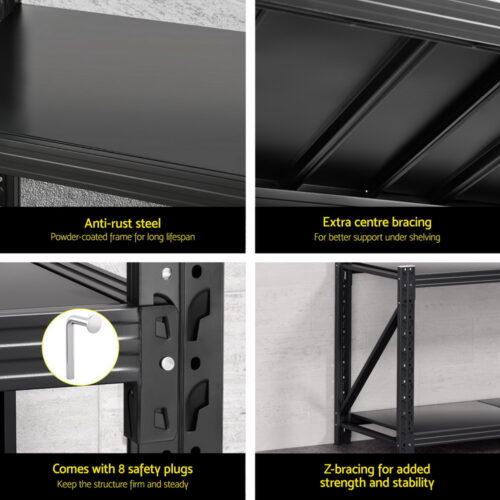 Giantz 1.5Mx0.9M Warehouse Shelving Garage Rack - Image 6