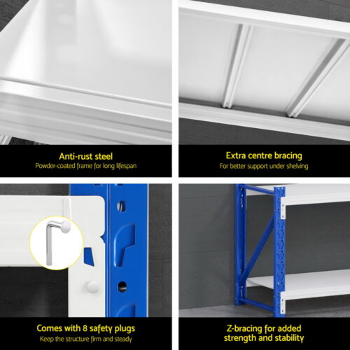 Giantz 2Mx0.9M Warehouse Shelving Garage Rack - Image 6