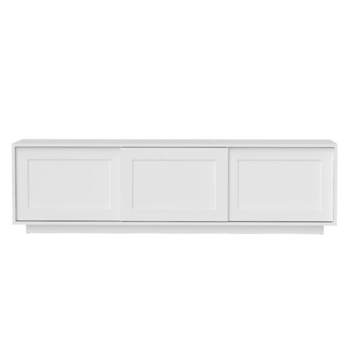 Artiss TV Unit Entertainment Unit Storage Cabinet 160cm White - Image 4