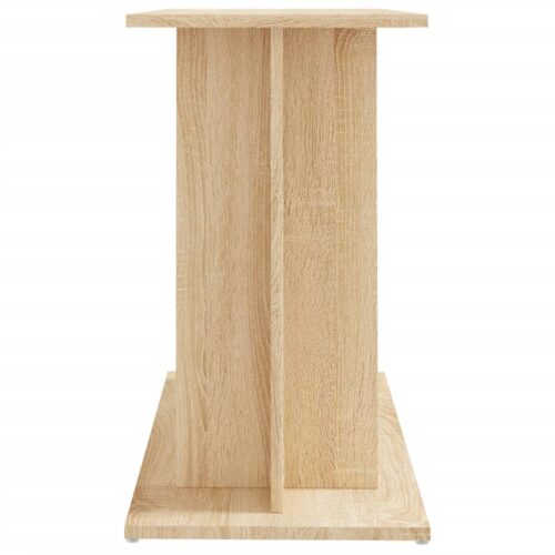 Aquarium Stand Sonoma Oak 80x35x60cm Engineered Wood - Image 4