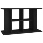 Aquarium Stand Black 100x40x60cm Engineered Wood