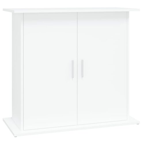 Aquarium Stand White 81x36x73cm Engineered Wood - Image 2