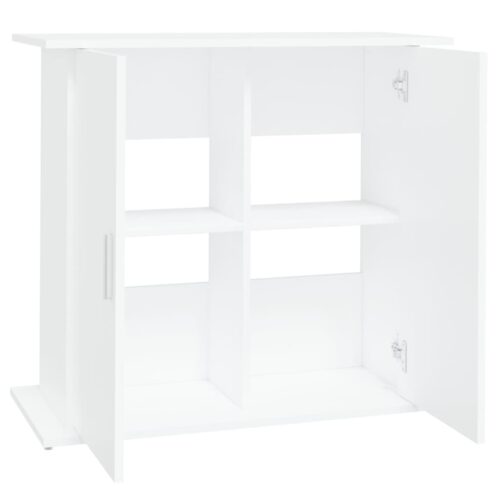 Aquarium Stand White 81x36x73cm Engineered Wood - Image 6