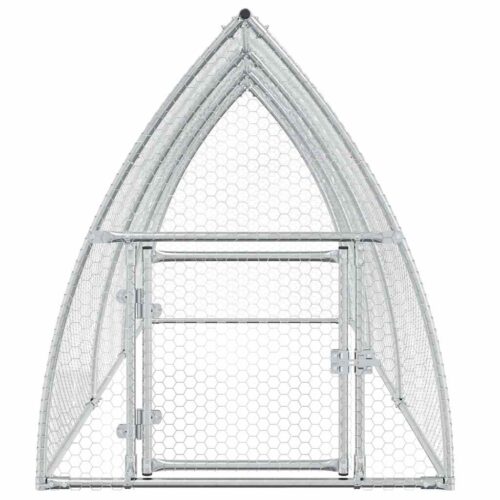 Chicken Cage Silver 300x105x120cm Galvanised Steel - Image 5