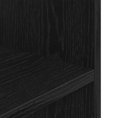Aquarium Stand Black Oak 60x30x60cm Engineered Wood - Image 8