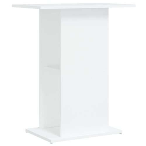 Aquarium Stand White 60.5x36x72.5cm Engineered Wood - Image 2