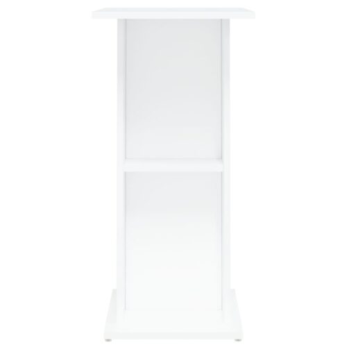 Aquarium Stand White 60.5x36x72.5cm Engineered Wood - Image 5