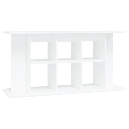 Aquarium Stand White 120x40x60cm Engineered Wood - Image 2