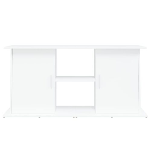 Aquarium Stand White 121x41x58cm Engineered Wood - Image 5