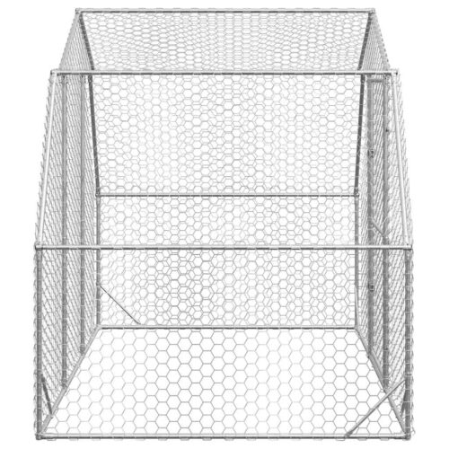 Chicken Run 2.5x2x2.25mGalvanised Steel - Image 4