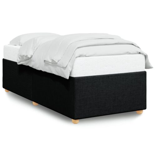 Bed Frame Black King Single Fabric - Image 2