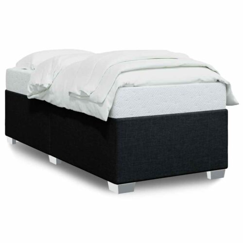 Bed Frame Black King Single Fabric - Image 2