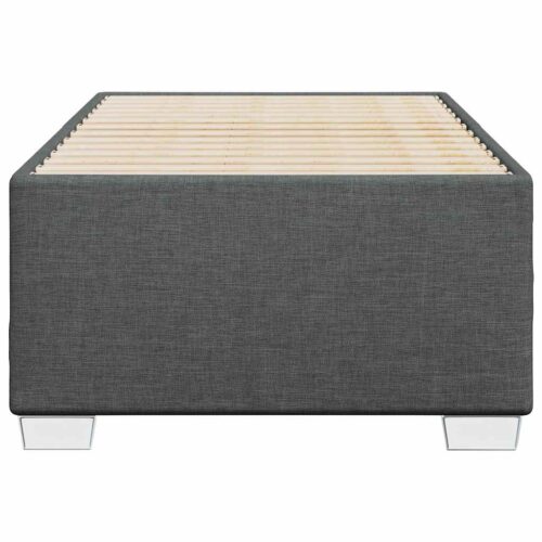 Bed Frame Dark Grey King Single Fabric - Image 4