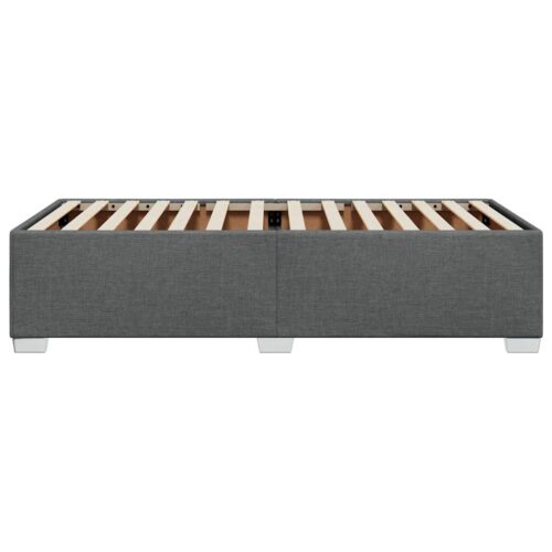 Bed Frame Dark Grey King Single Fabric - Image 5