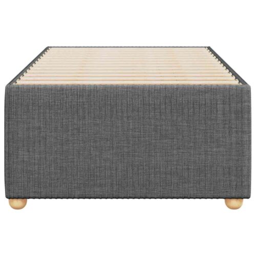 Bed Frame Dark Grey King Single Fabric - Image 4