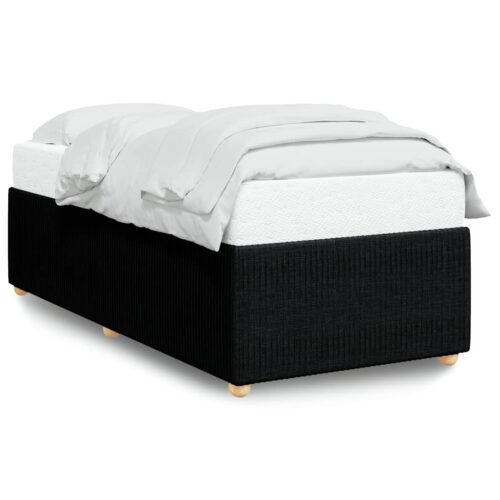 Bed Frame Black King Single Fabric - Image 2