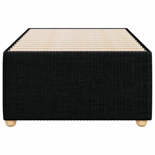 Bed Frame Black King Single Fabric - Image 4