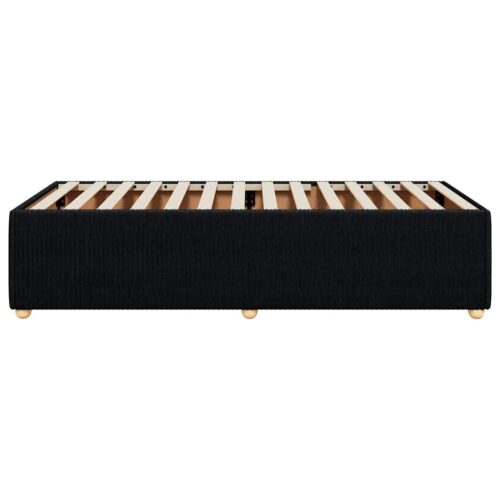 Bed Frame Black King Single Fabric - Image 5