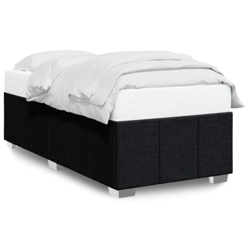 Bed Frame Black King Single Fabric - Image 2