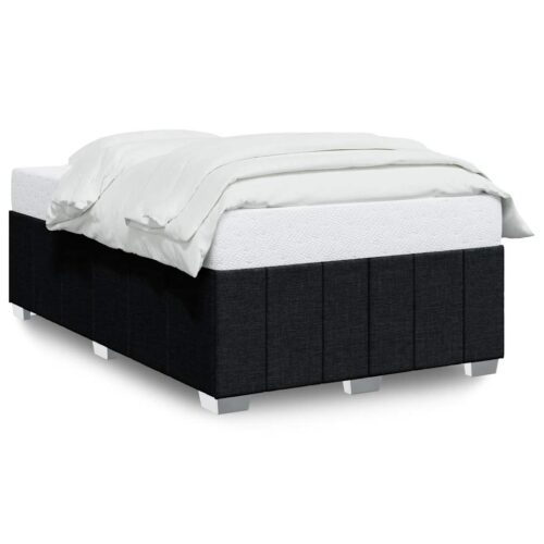 Bed Frame Black Double Fabric - Image 2