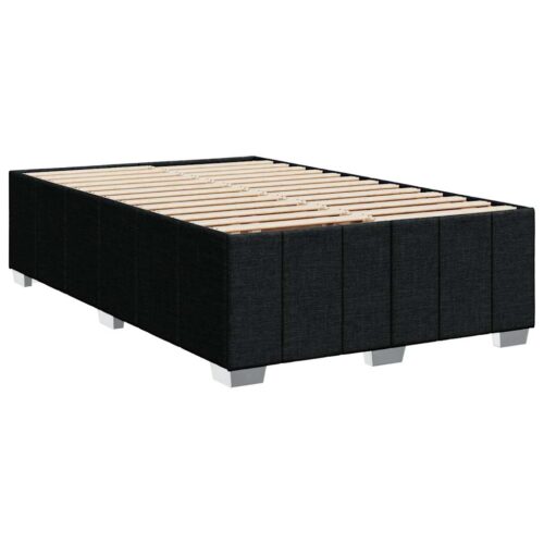Bed Frame Black Double Fabric - Image 3