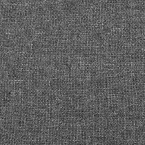 Bed Frame Dark Grey 137x187cm Double Fabric - Image 11