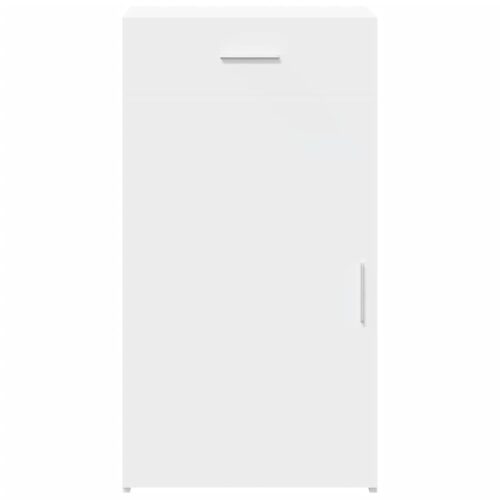 Wooden Sideboard White 50x42.5x93cm - Image 4