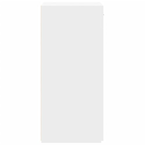 Wooden Sideboard White 50x42.5x93cm - Image 5