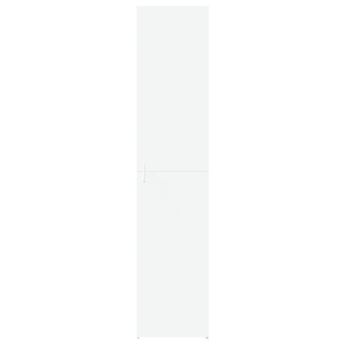 Wooden Highboard White 40x42.5x185cm - Image 4