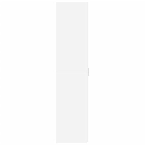 Wooden Highboard White 40x42.5x185cm - Image 5