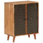 Sideboard 60x35x74cm Solid Wood Acacia