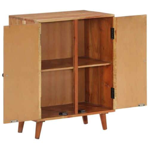 Sideboard 60x35x74cm Solid Wood Acacia - Image 2