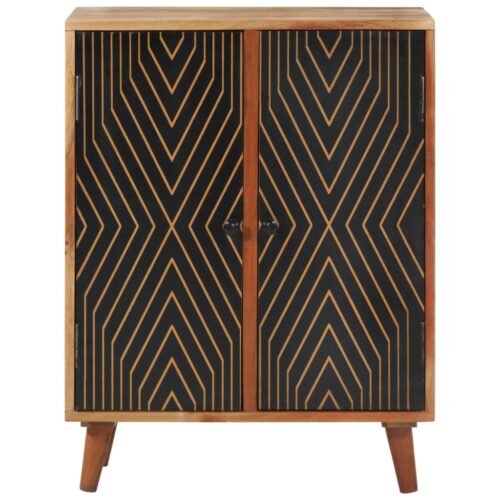 Sideboard 60x35x74cm Solid Wood Acacia - Image 4