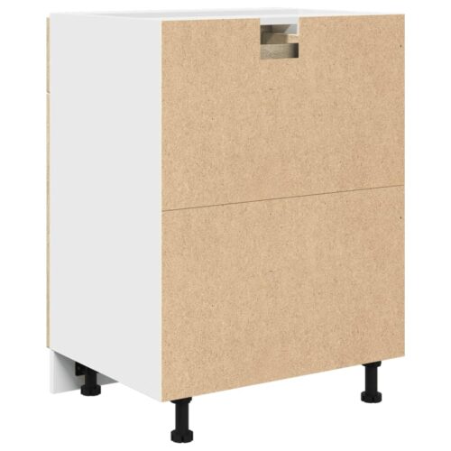 Wooden Drawer Bottom Cabinet Lyon Sonoma Oak 60x46x81.5cm - Image 8