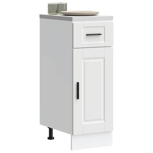 Wooden Kitchen Base Cabinet Porto White