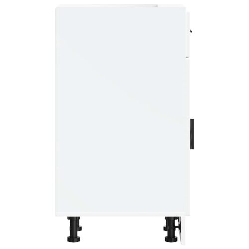 Wooden Kitchen Base Cabinet Porto White - Image 6