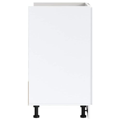 Wooden Sink Base Cabinet  Porto White 80x46x81.5cm Engineered Wood - Image 6