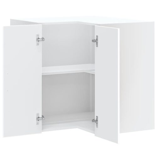 Wooden Kitchen Wall Corner Cabinet Kalmar White - Image 5