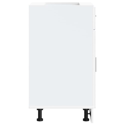 Wooden Kitchen Base Cabinet Porto White - Image 6